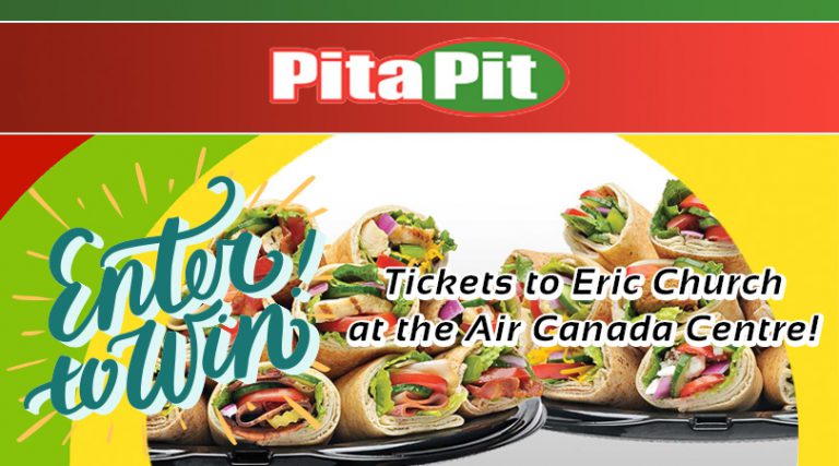 Pita Pit Presents: The Eric Church Ticket Giveaway