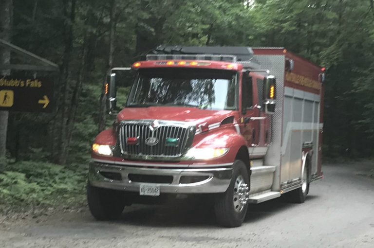 Young Woman rescued from Stubbs Falls at Arrowhead