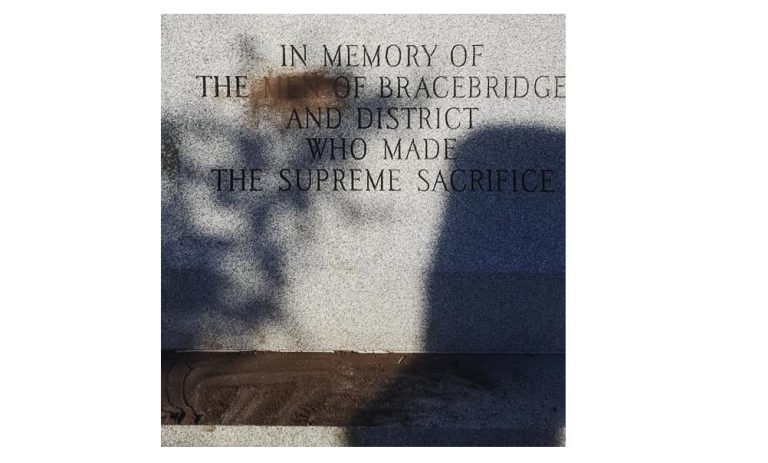 Veteran disappointed by Bracebridge cenotaph vandalism