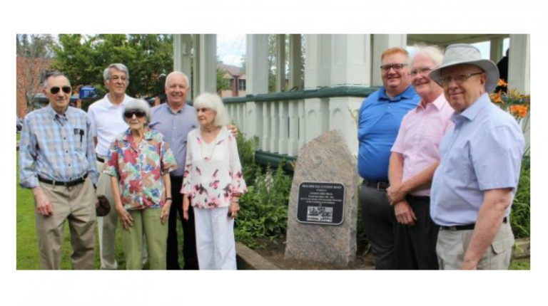 Former Bracebridge Band leader commemorated with plaque