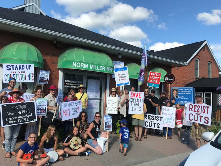 Legal clinic hosts ‘Justice Fest’ in Bracebridge in protest of legal aid cuts