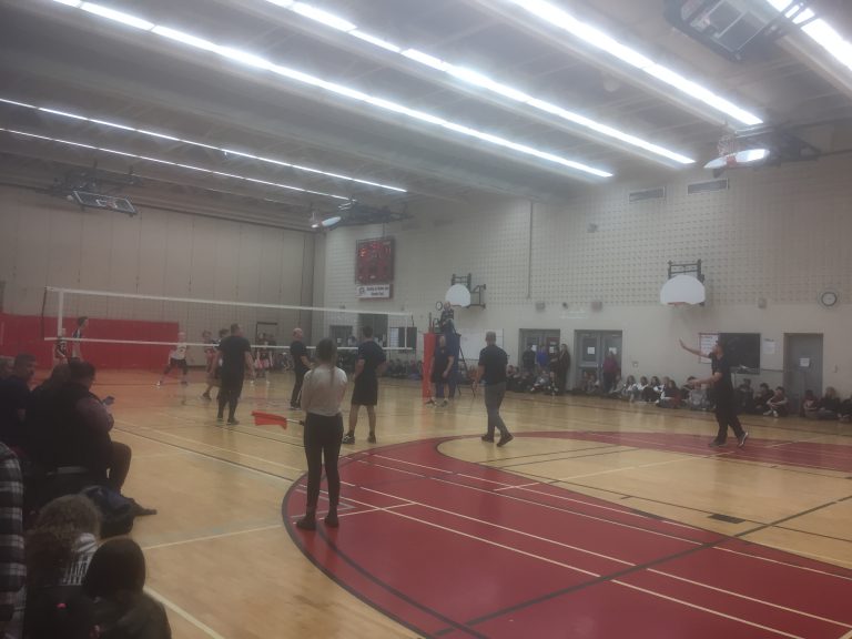 OPP participate in volleyball charity at BMLSS