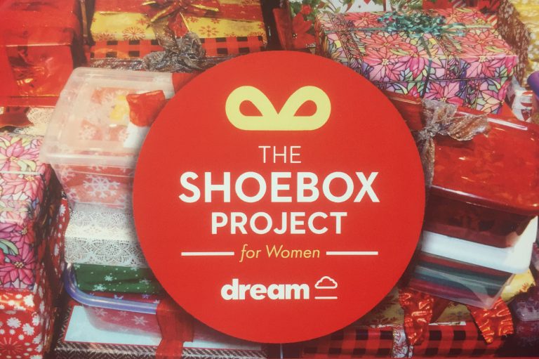 Shoebox project exceeded goal