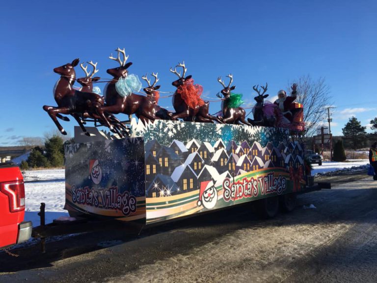 Organizers thrilled with turnout at first-ever reverse Santa Claus Parade
