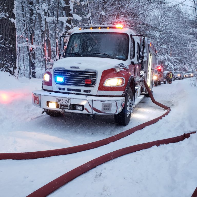 Local Fire Department hopes weekend fire in Muskoka Lakes serves as a reminder to keep your driveway clear