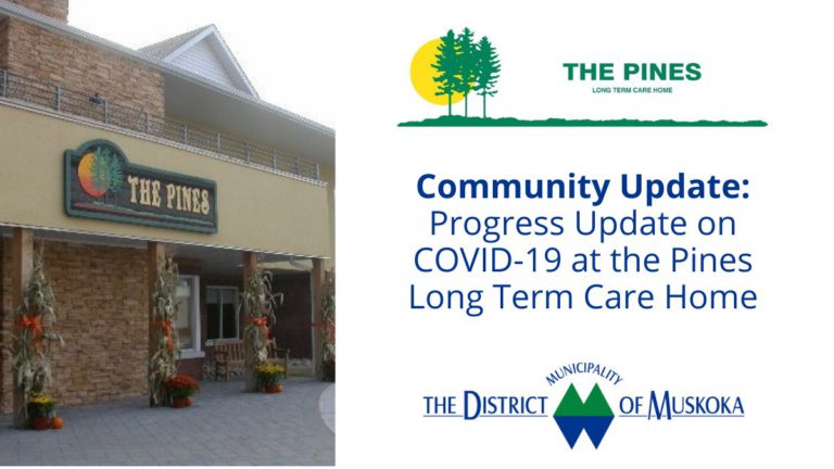 Outbreak at the Pines Long-Term Care has been lifted