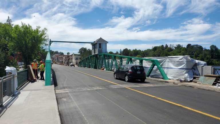 Huntsville River Swing Bridge reopens to vehicles as Diggin’ Downtown enters second stage