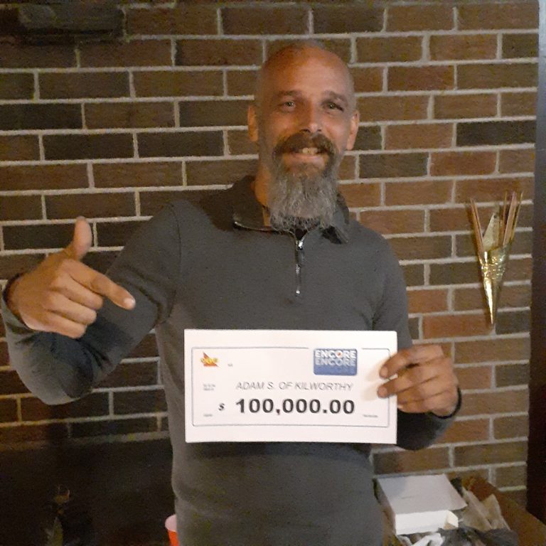Kilworthy resident wins $100,000 in lottery