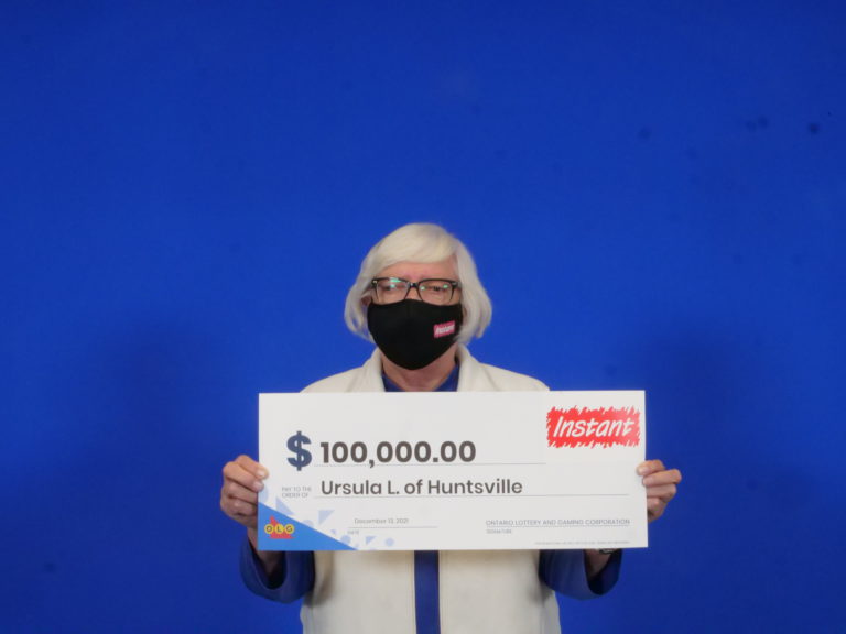 Huntsville woman wins $100,000 in lottery