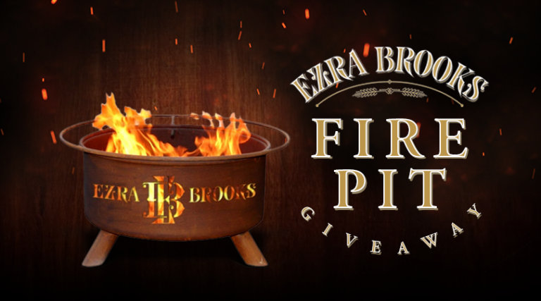 Ezra Brooks Fire Pit Giveaway