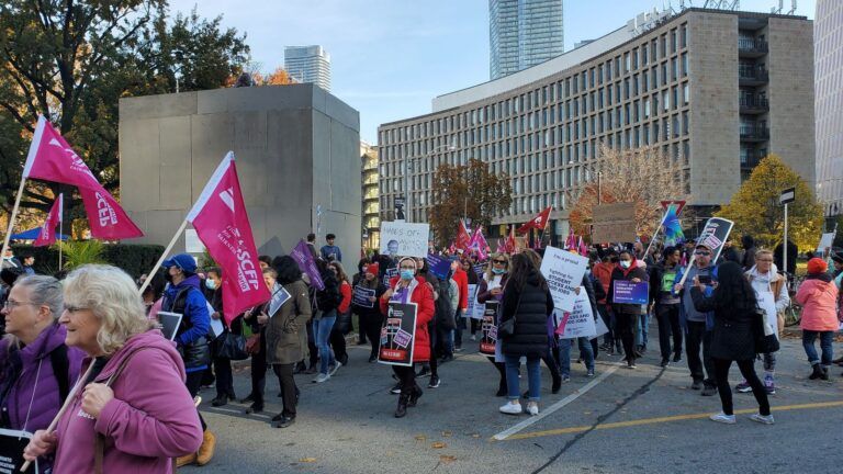 Education workers back to work Tuesday as province vows to repeal Bill C-28